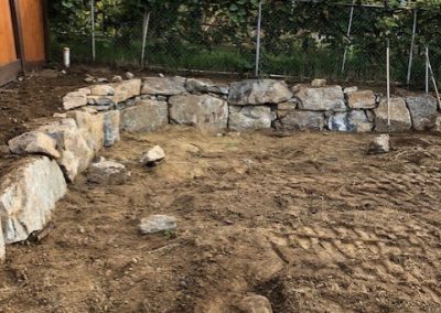 Toncar retaining wall on beach residential