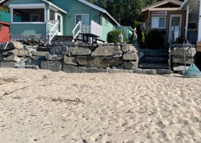 Toncar stone wall near beach2